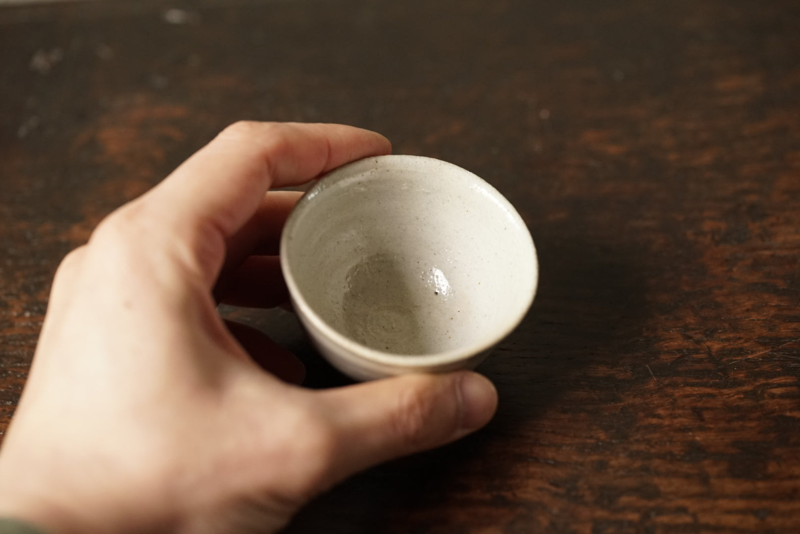 Karatsu White Porcelain Cup / Yoshihisa Ishii