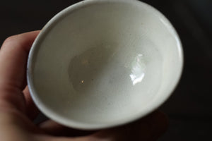 無地刷毛目高杯 / 崔龍熙