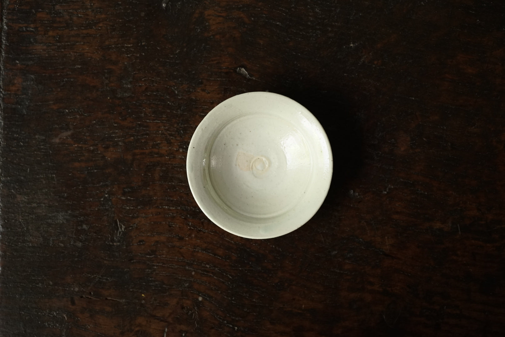 白磁豆皿 / 石井義久