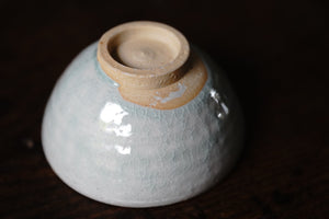 青磁象嵌小碗 / 松葉勇輝