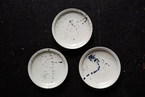 Dyeing 4 -inch dish / Masahiro Takeka