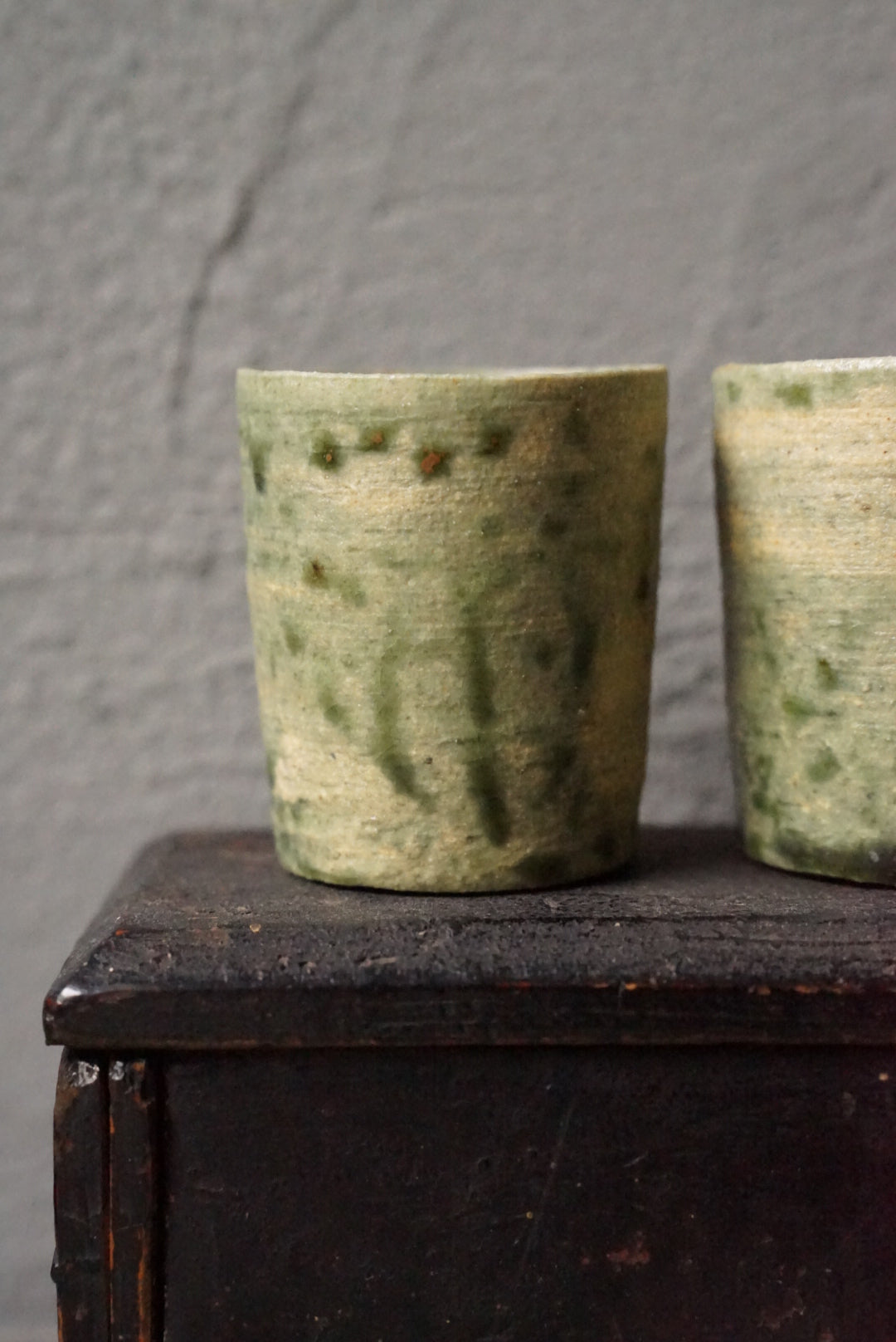 Green glaze Choku / Yoriyoro