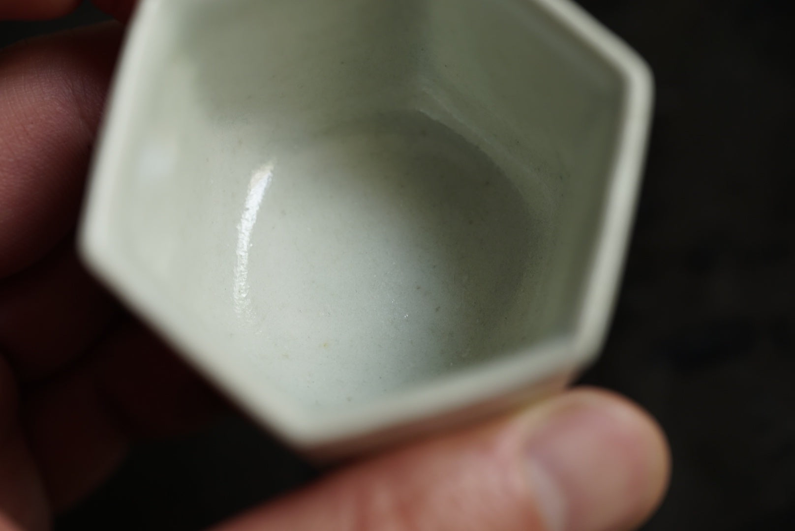 White Porcelain Rokugaku Cup ① / Maruta Suneichi corridor