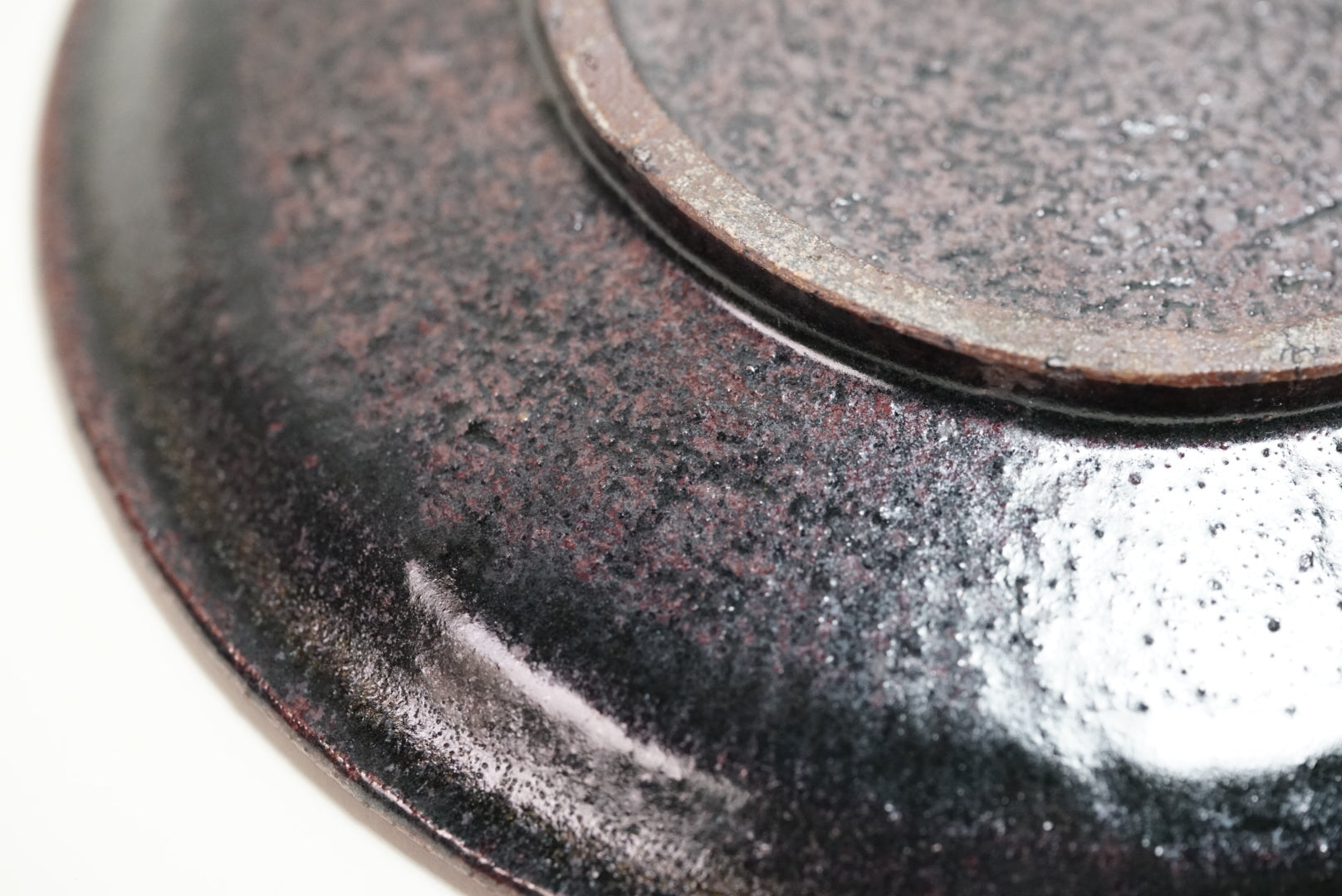 Black Karatsu 6 -inch Plate / Kentaro Murayama