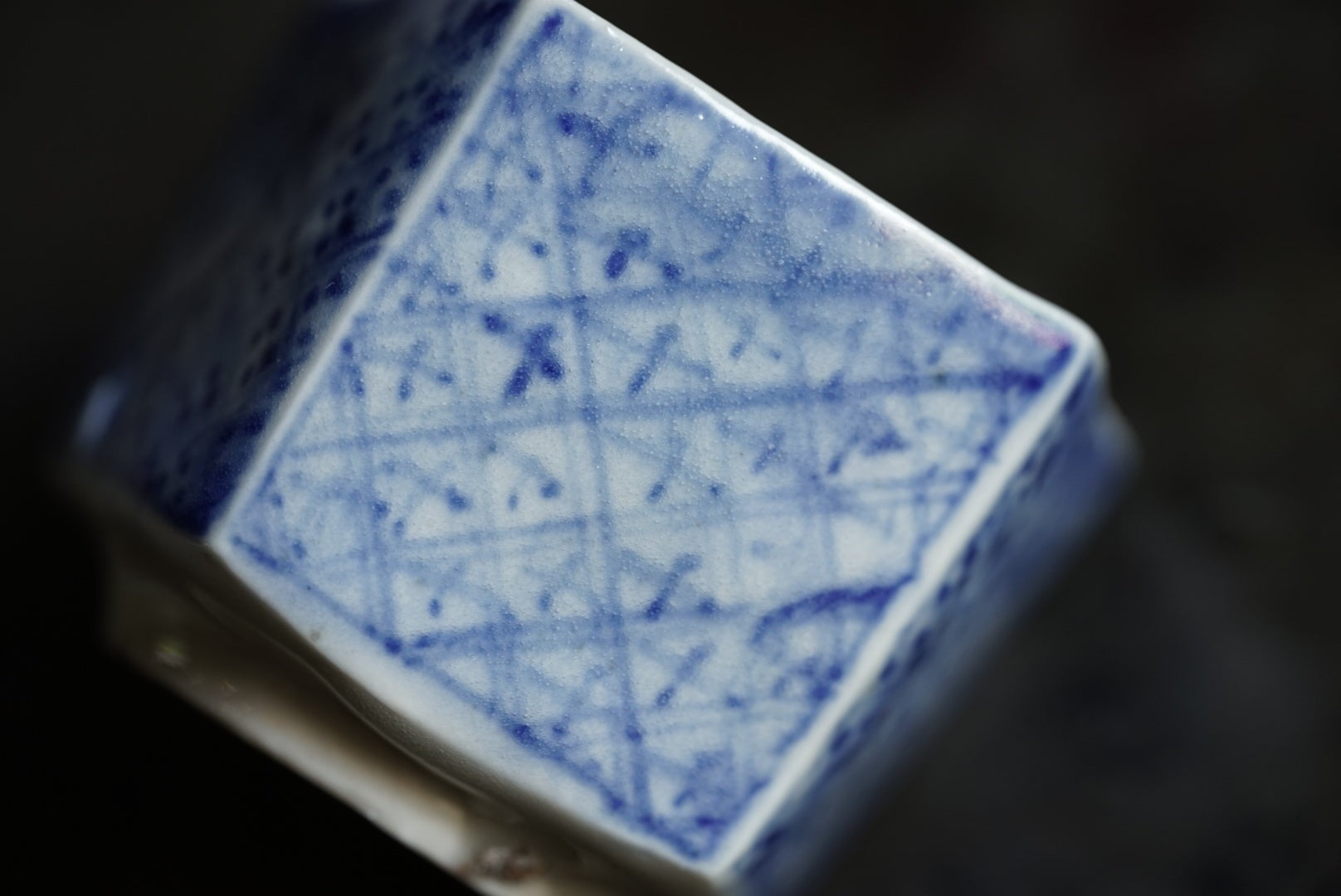Dyeing pentagonal cup ① / Maruta sect