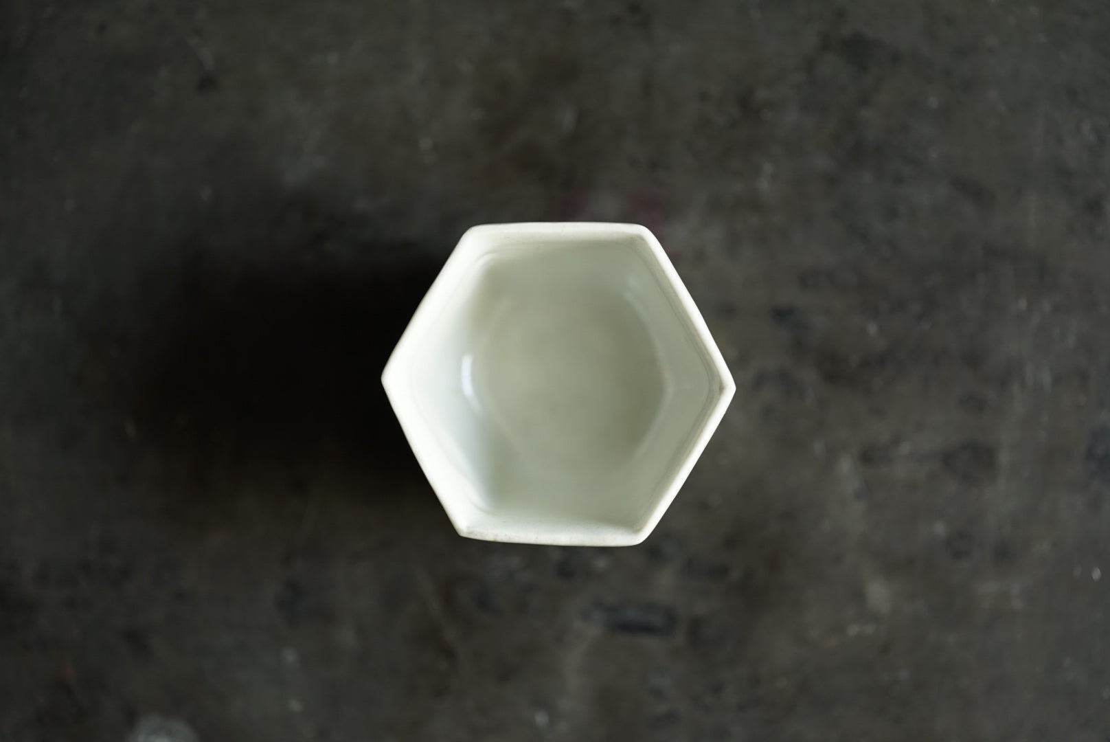 White Porcelain Rokugaku Cup ① / Maruta Suneichi corridor