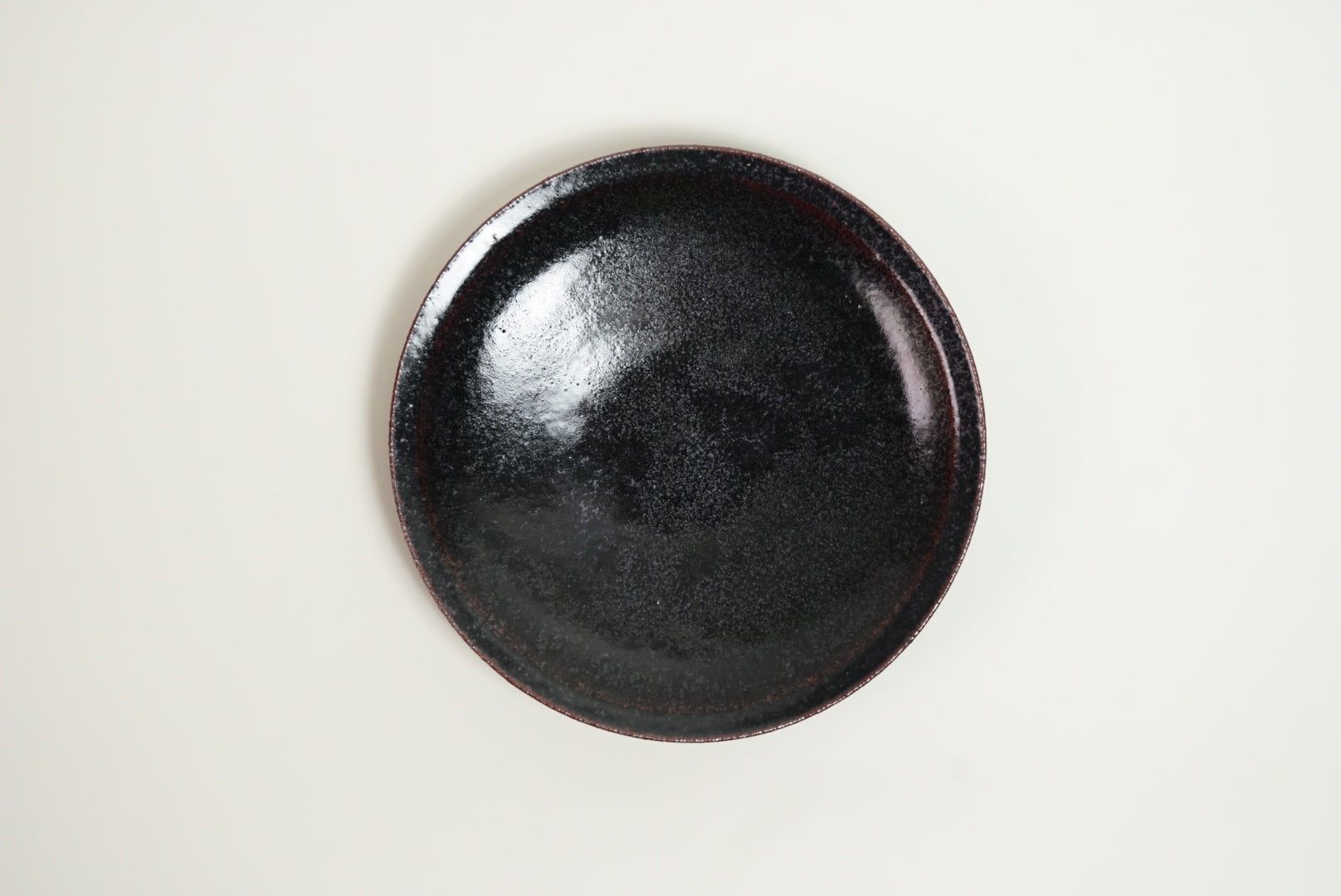 Black Karatsu 6 -inch Plate / Kentaro Murayama