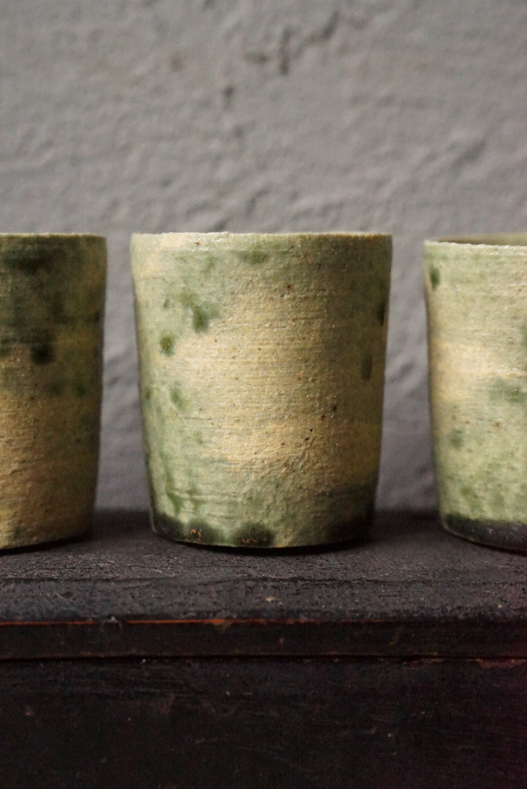 Green glaze Choku / Yoriyoro