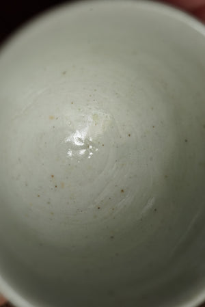 White porcelain ho cup / Naoto Yano