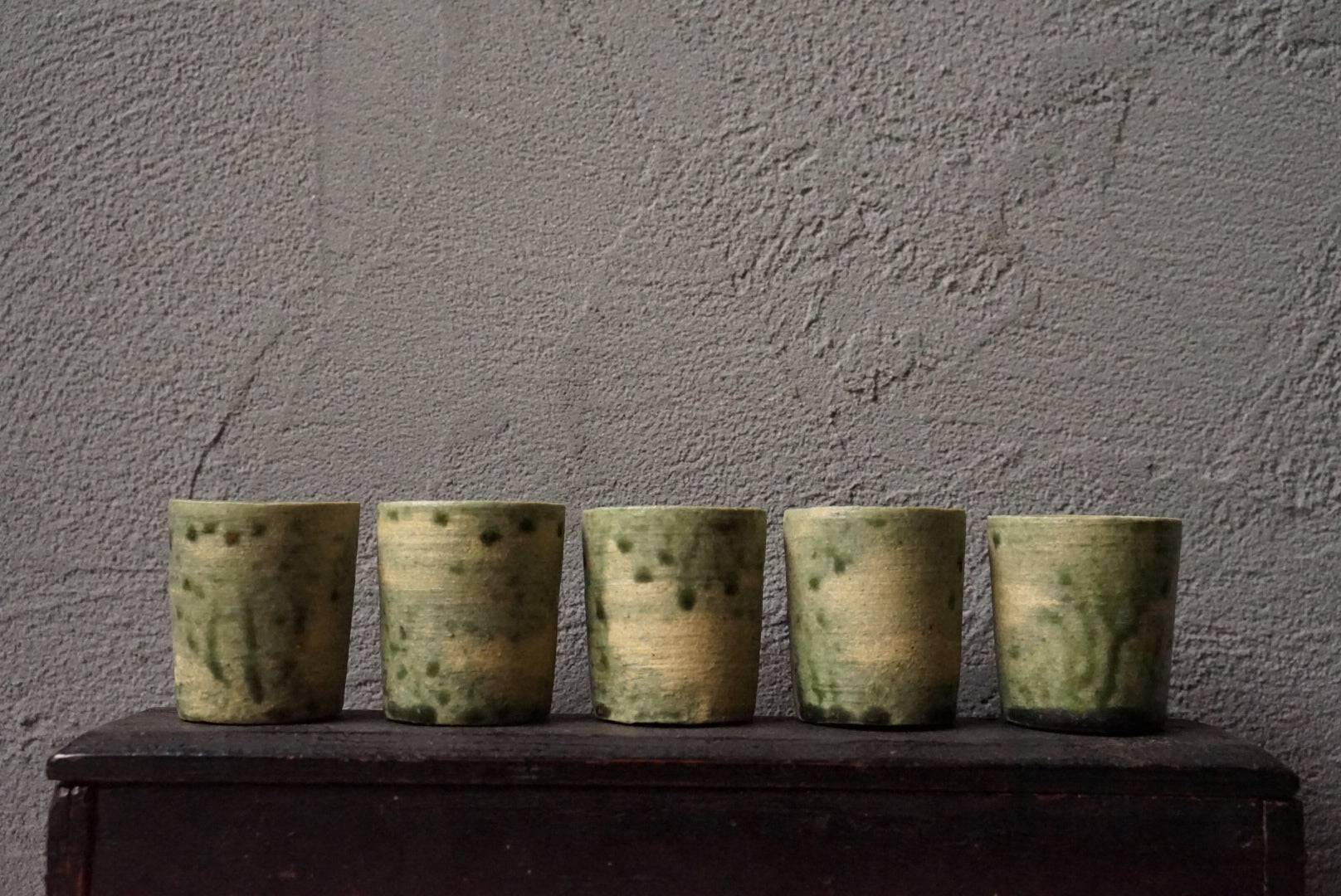 Green glaze Choku / Yoriyoro