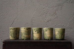 Green glaze Choku / Yoriyoro