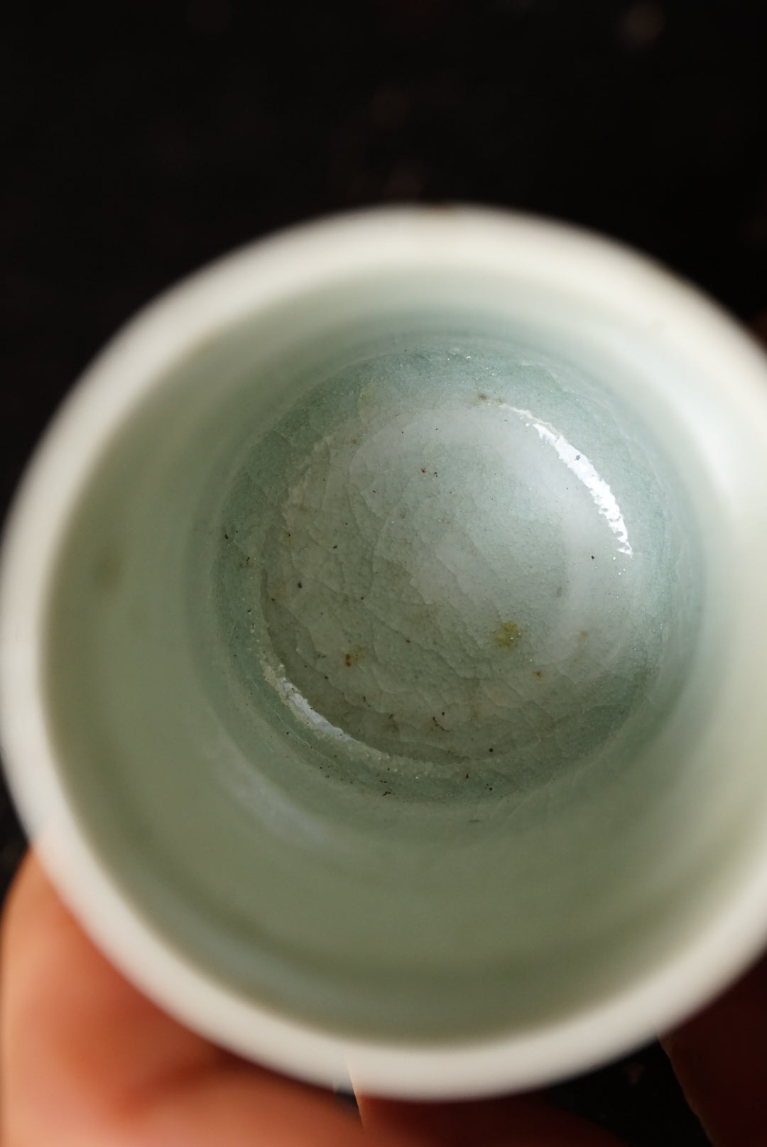 White porcelain cup / Maruta sect