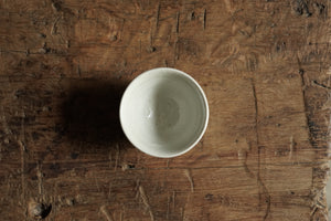 White porcelain ho cup / Naoto Yano