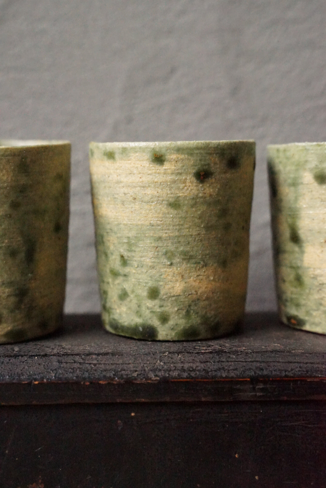 Green glaze Choku / Yoriyoro